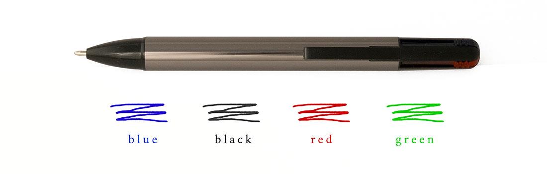 Pero guľôčkové 4-farebné kovové