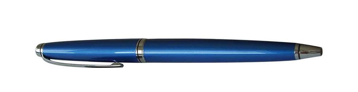 Pero guľôčkové celokovové (modré)
